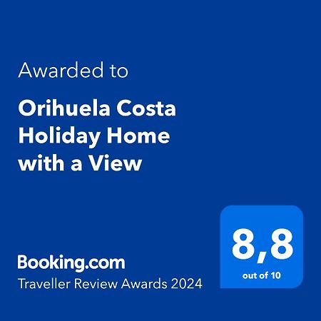 Orihuela Costa Holiday Home With A View Alicante Bagian luar foto